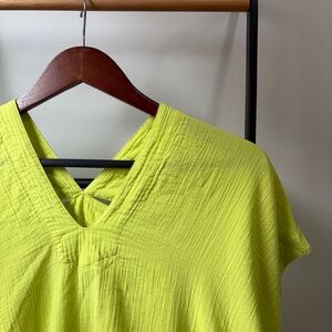 Atelier Delphine Yellow Women's Kaftan Dress OS